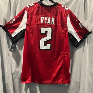 Autographed Matt Ryan Atlanta Falcons Nike Jersey JSA authentication